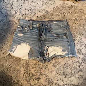 American eagle jean shorts